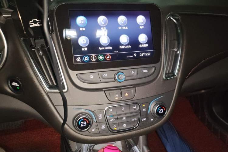 Used Chevrolet Malibu XL 2019 Redline 550T Automatic RuiLian Edition Audio And AC Panel
