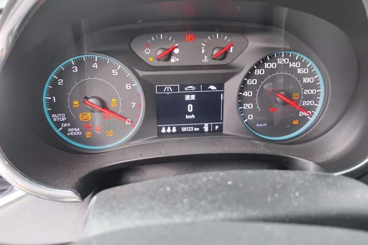 Used Chevrolet Malibu XL 2019 Redline 550T Automatic Sport Edition Odometer Close Up