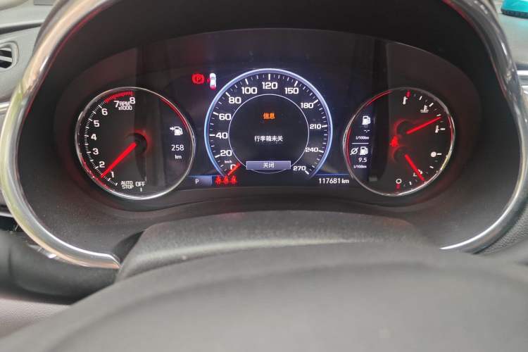 Used Chevrolet Malibu XL 2019 Redline 550T Automatic RuiLian Edition Odometer Close Up