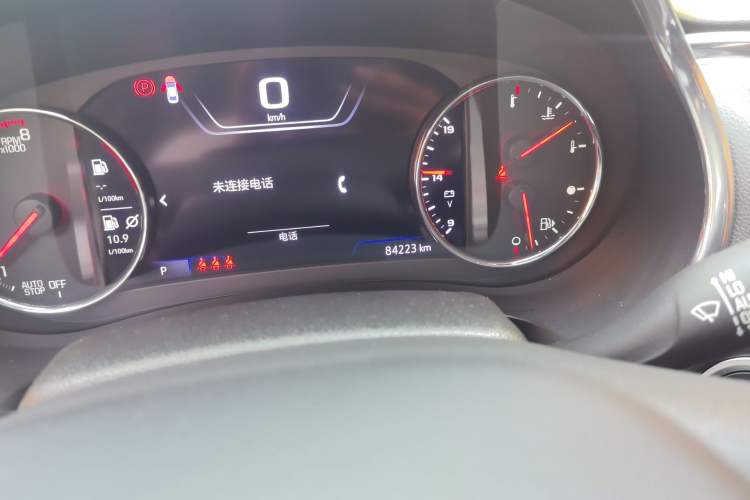 Used Chevrolet Malibu XL 2019 Redline 550T Automatic RuiLian Edition Odometer Close Up