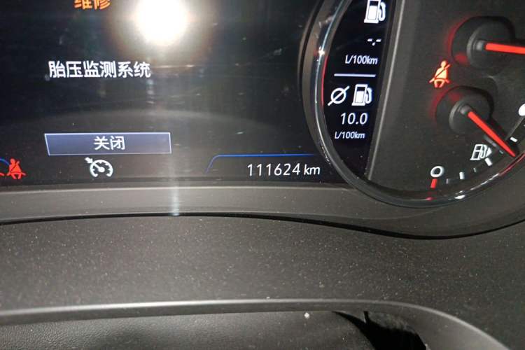 Used Chevrolet Malibu XL 2019 Redline 550T Automatic RuiLian Edition Odometer Close Up