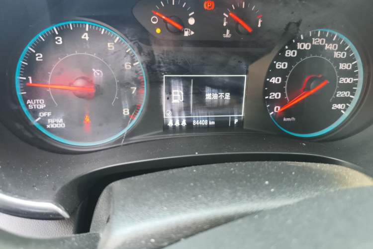 Used Chevrolet Malibu XL 2019 535T CVT Active Version Odometer Close Up
