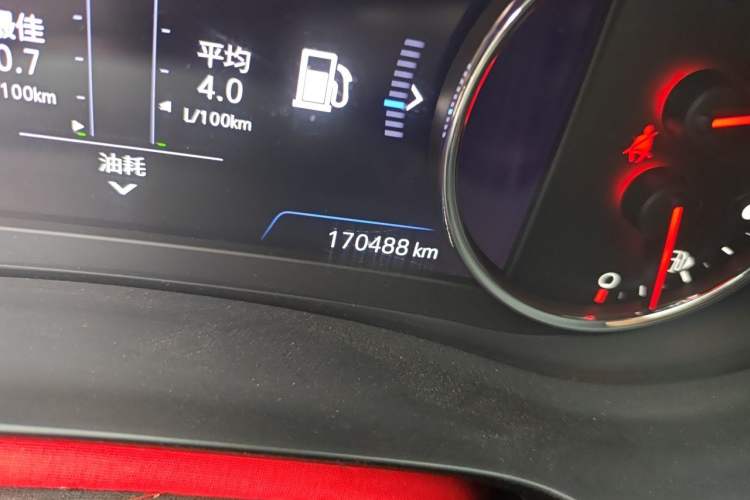 Used Chevrolet Malibu XL 2019 535T CVT RuiLian Edition Odometer Close Up