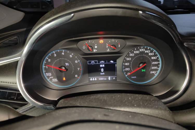 Used Chevrolet Malibu XL 2019 550T Automatic Sapphire Blue Limited Edition Instrument Cluster