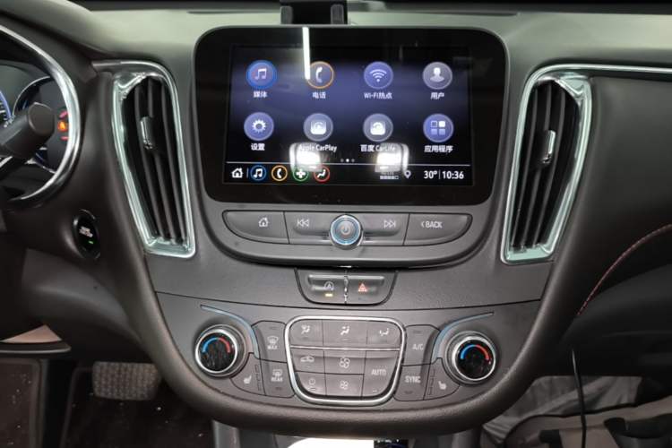 Used Chevrolet Malibu XL 2019 Redline 550T Automatic RuiLian Edition Audio And AC Panel