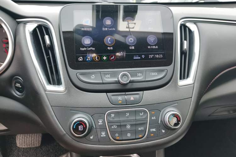 Used Chevrolet Malibu XL 2019 Redline 550T Automatic RuiLian Edition Audio And AC Panel
