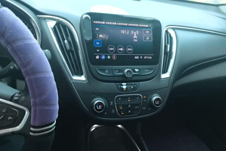 Used Chevrolet Malibu XL 2019 535T CVT Active Version Audio And AC Panel