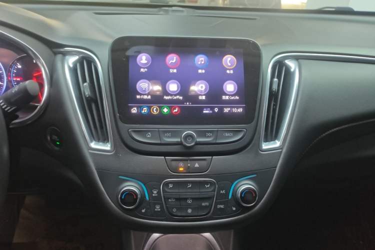 Used Chevrolet Malibu XL 2019 Redline 550T Automatic RuiLian Edition Audio And AC Panel