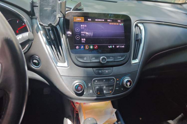 Used Chevrolet Malibu XL 2019 Redline 550T Automatic RuiLian Edition Audio And AC Panel