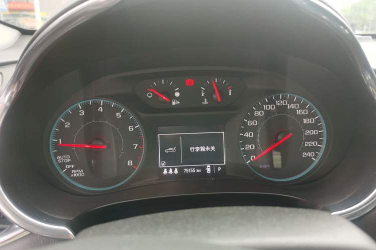 Used Chevrolet Malibu XL 2019 Redline 550T Automatic Sport Edition Instrument Cluster