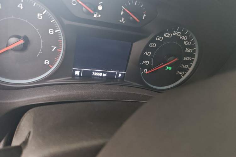 Used Chevrolet Malibu XL 2019 Redline 550T Automatic Sport Edition Odometer Close Up