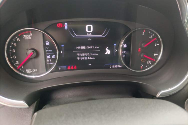 Used Chevrolet Malibu XL 2019 535T CVT RuiLian Edition Odometer Close Up