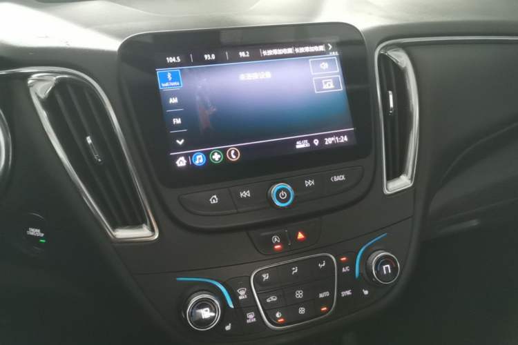 Used Chevrolet Malibu XL 2019 535T CVT Active Version Audio And AC Panel