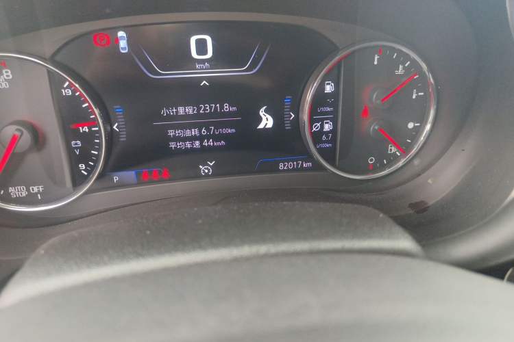 Used Chevrolet Malibu XL 2019 535T CVT RuiLian Edition Odometer Close Up