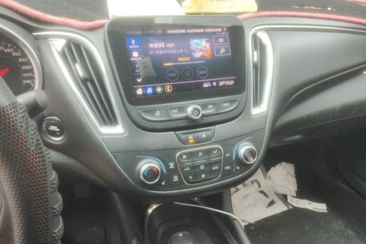 Used Chevrolet Malibu XL 2019 Redline 550T Automatic RuiLian Edition Audio And AC Panel