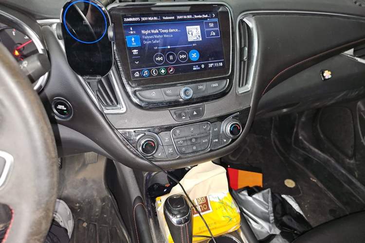 Used Chevrolet Malibu XL 2019 Redline 550T Automatic RuiLian Edition Audio And AC Panel
