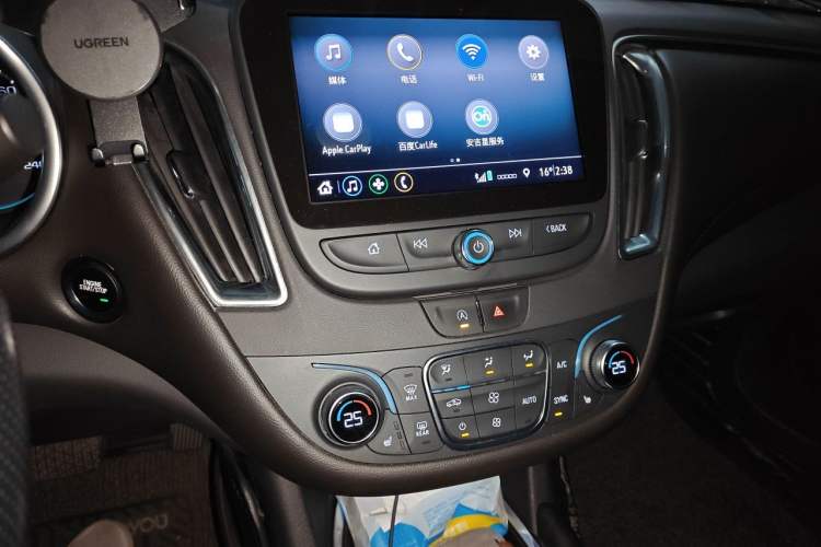Used Chevrolet Malibu XL 2019 535T CVT Active Version Audio And AC Panel