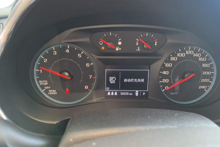 Used Chevrolet Malibu XL 2019 Redline 550T Automatic Sport Edition Instrument Cluster