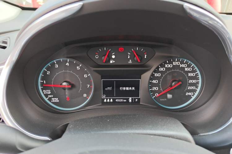 Used Chevrolet Malibu XL 2019 Redline 550T Automatic Sport Edition Instrument Cluster