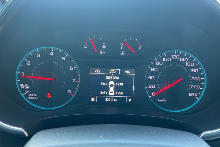 Used Chevrolet Malibu XL 2019 535T CVT Active Version Odometer Close Up