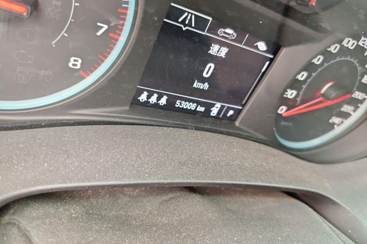 Used Chevrolet Malibu XL 2019 535T CVT Active Version Odometer Close Up