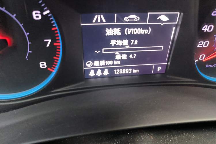 Used Chevrolet Malibu XL 2019 535T CVT Active Version Odometer Close Up