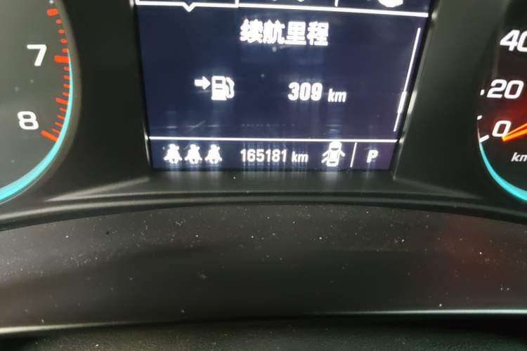 Used Chevrolet Malibu XL 2019 535T CVT Active Version Odometer Close Up