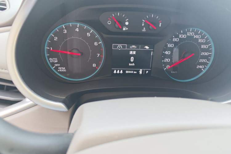 Used Chevrolet Malibu XL 2019 535T CVT Rui Xing Edition Odometer Close Up