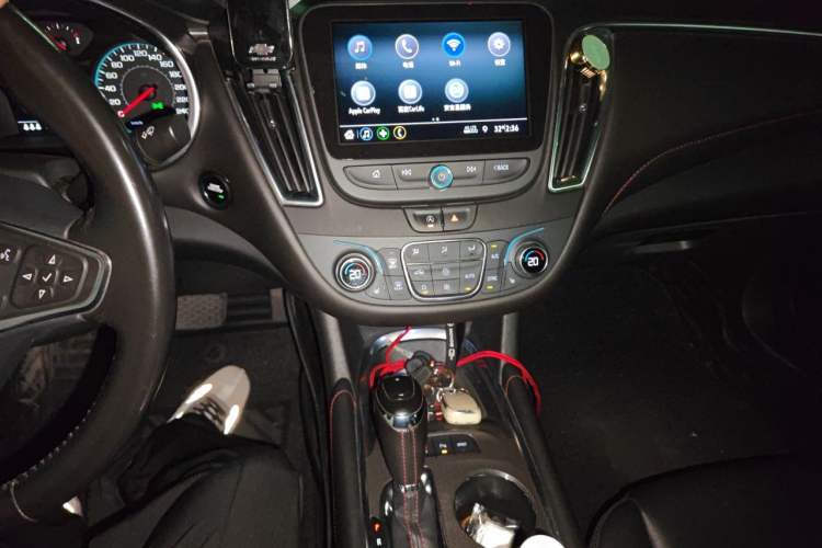 Used Chevrolet Malibu XL 2020 Redline 550T Automatic Sport Edition Audio And AC Panel