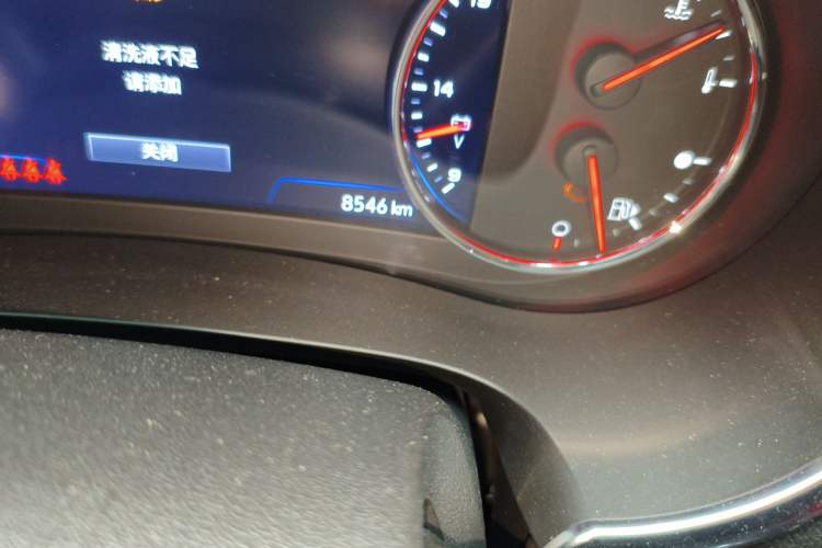 Used Chevrolet Malibu XL 2020 Redline 550T Automatic RuiLian Edition Odometer Close Up