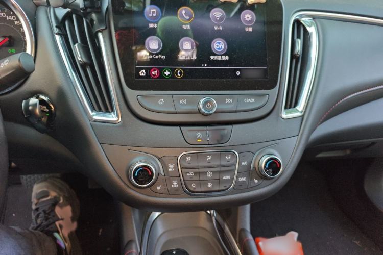 Used Chevrolet Malibu XL 2020 Redline 550T Automatic Sport Edition Audio And AC Panel