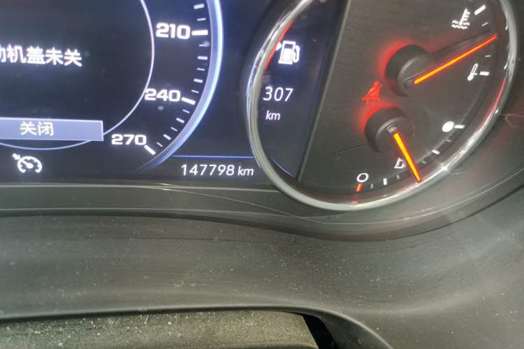 Used Chevrolet Malibu XL 2020 Redline 550T Automatic RuiLian Edition Odometer Close Up