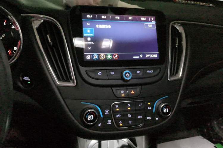 Used Chevrolet Malibu XL 2020 Redline 550T Automatic RuiLian Edition Audio And AC Panel