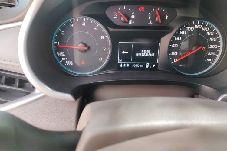 Used Chevrolet Malibu XL 2020 535T CVT Rui Xing Edition Odometer Close Up
