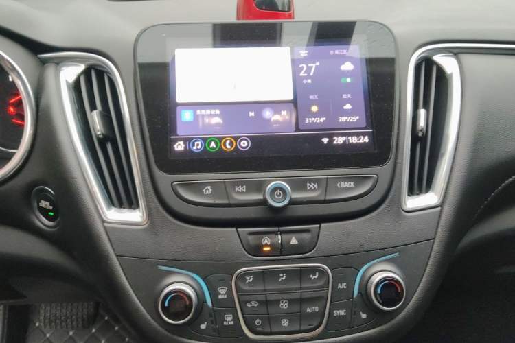 Used Chevrolet Malibu XL 2021 535T Automatic RuiLian Edition Audio And AC Panel