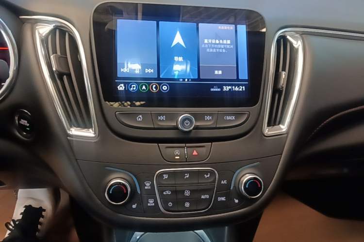 Used Chevrolet Malibu XL 2021 Redline 550T Automatic RuiLian Edition Audio And AC Panel