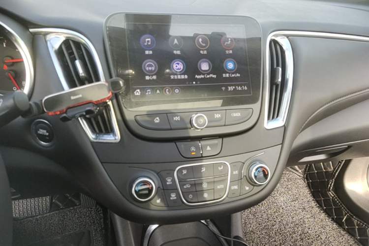 Used Chevrolet Malibu XL 2021 535T Automatic RuiLian Edition Audio And AC Panel