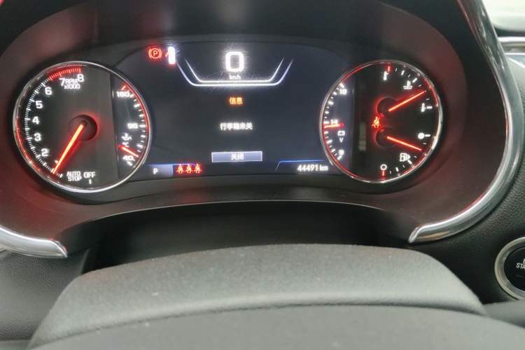 Used Chevrolet Malibu XL 2021 535T Automatic RuiLian Edition Odometer Close Up