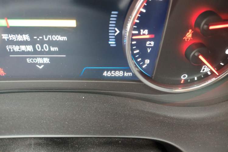 Used Chevrolet Malibu XL 2021 Redline 550T Automatic RuiLian Edition Odometer Close Up
