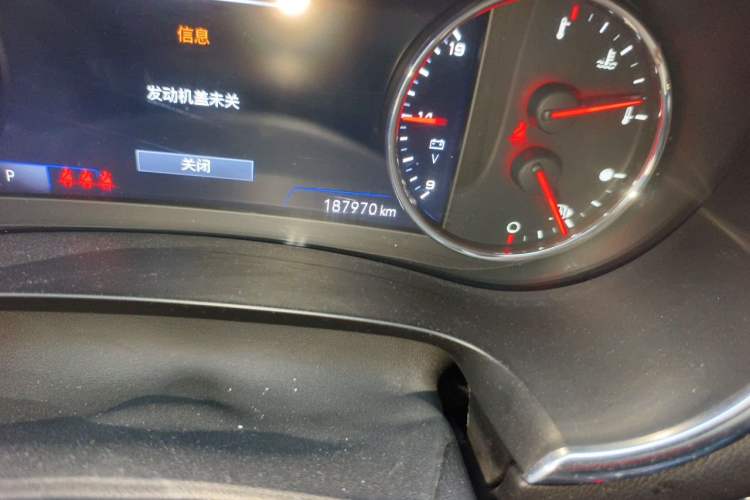 Used Chevrolet Malibu XL 2021 Redline 550T Automatic RuiLian Edition Odometer Close Up