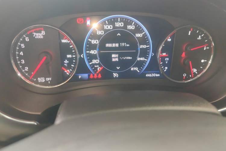 Used Chevrolet Malibu XL 2021 Redline 550T Automatic RuiLian Edition Odometer Close Up