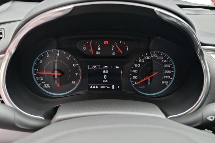 Used Chevrolet Malibu XL 2021 535T Automatic Sport Edition Odometer Close Up