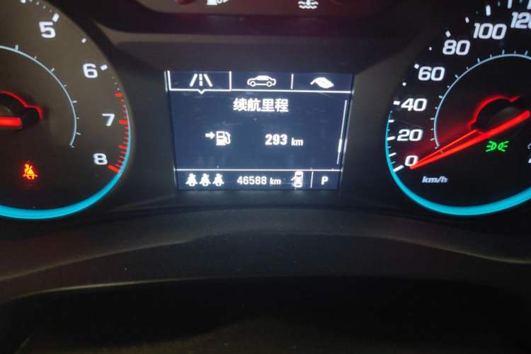 Used Chevrolet Malibu XL 2021 535T Automatic Sport Edition Odometer Close Up