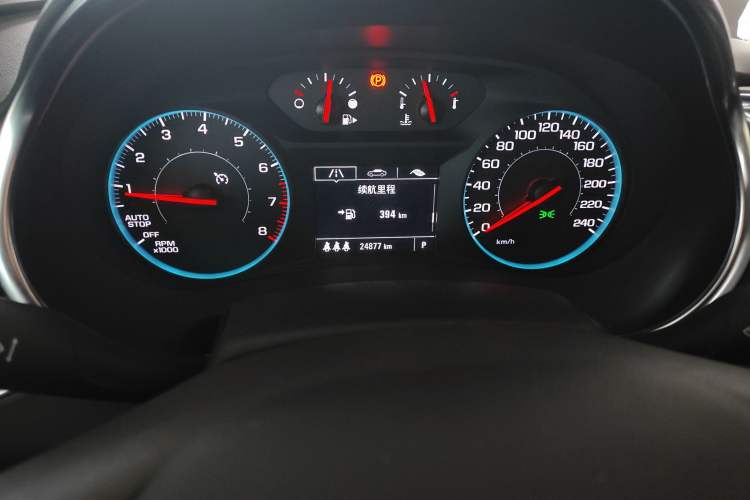 Used Chevrolet Malibu XL 2021 Redline 550T Automatic Sharp Edition Odometer Close Up