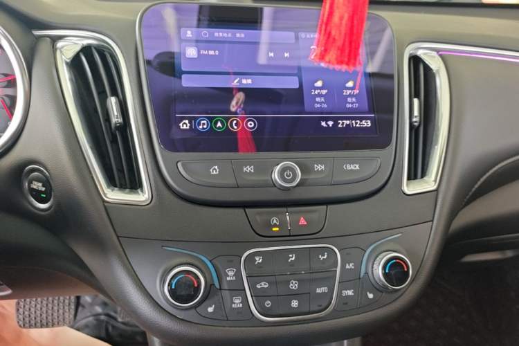 Used Chevrolet Malibu XL 2021 535T Automatic RuiLian Edition Audio And AC Panel