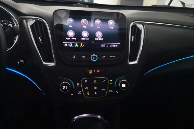 Used Chevrolet Malibu XL 2021 535T Automatic Sport Edition Audio And AC Panel