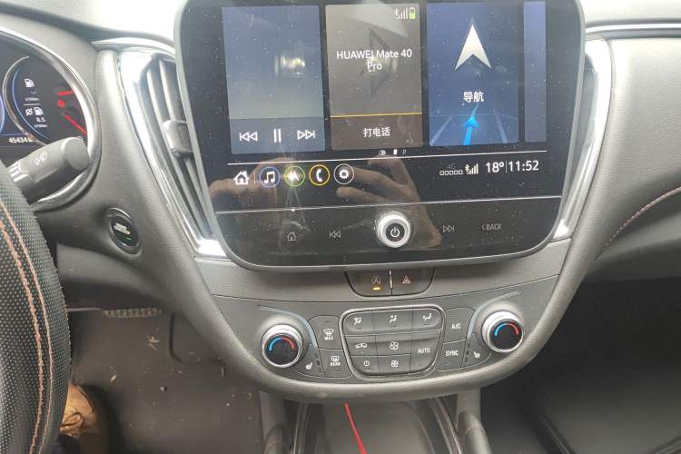 Used Chevrolet Malibu XL 2022 Redline 550T Automatic RuiLian Edition Audio And AC Panel