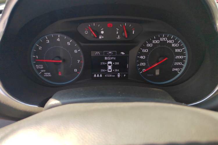 Used Chevrolet Malibu XL 2022 Redline 550T Automatic Sport Edition Odometer Close Up