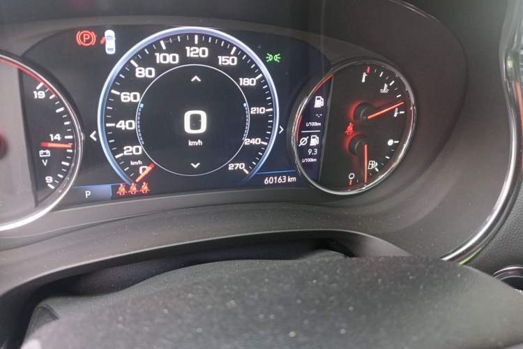 Used Chevrolet Malibu XL 2022 Redline 550T Automatic Rev-Link Edition 110th Anniversary Model Odometer Close Up