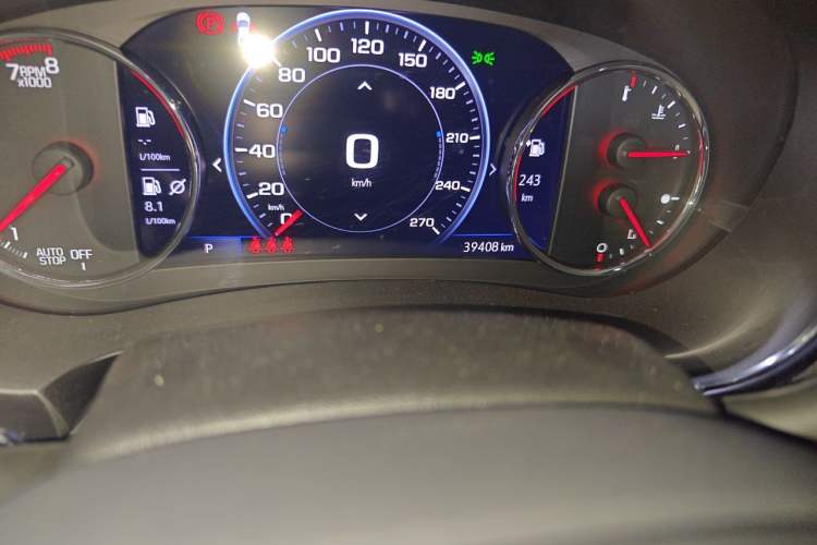 Used Chevrolet Malibu XL 2022 535T Automatic RuiLian Edition Odometer Close Up